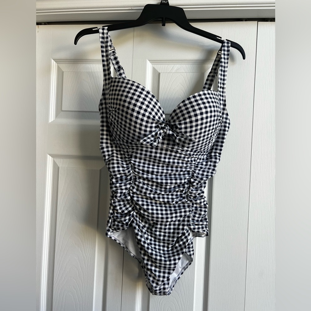 Torrid Gingham Fuller Bust Swimsuit